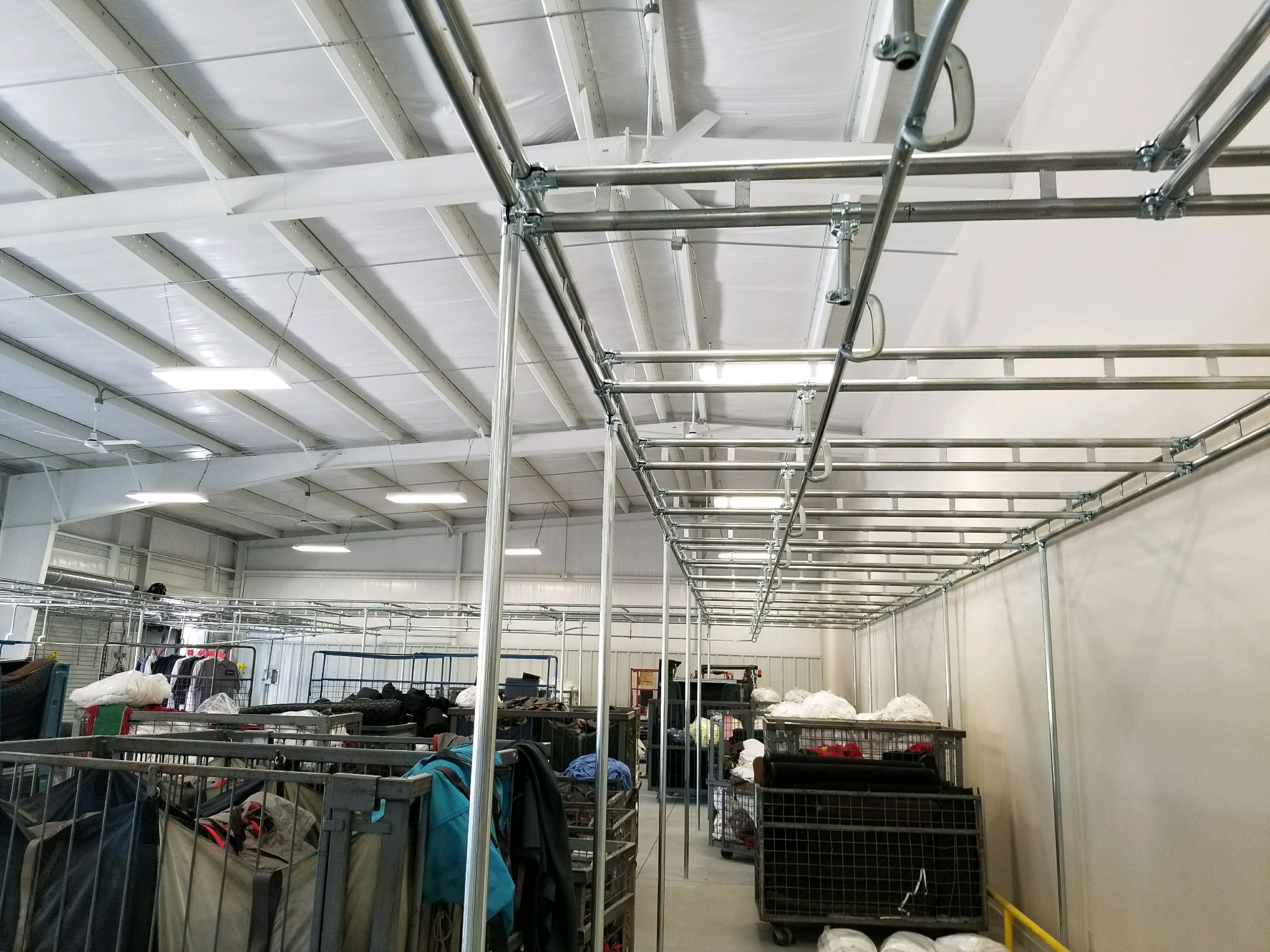 Railex System 200 Trolley Rail and Truck Loading for GOH 1 Railex Conveyor Corp.