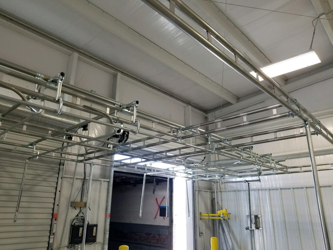 Railex System 200 Trolley Rail and Truck Loading for GOH 2 Railex Conveyor Corp.