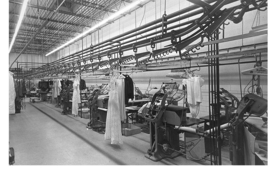 Railex System 3000 Sortation Conveyor for Garments on Hangers 1960s 2
