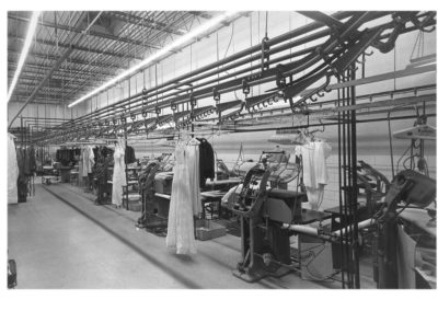 Railex System 3000 Sortation Conveyor for Garments on Hangers 1960s 2