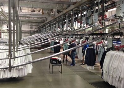 Railex System 3500 Sortation Conveyor for Garments on Hangers 1