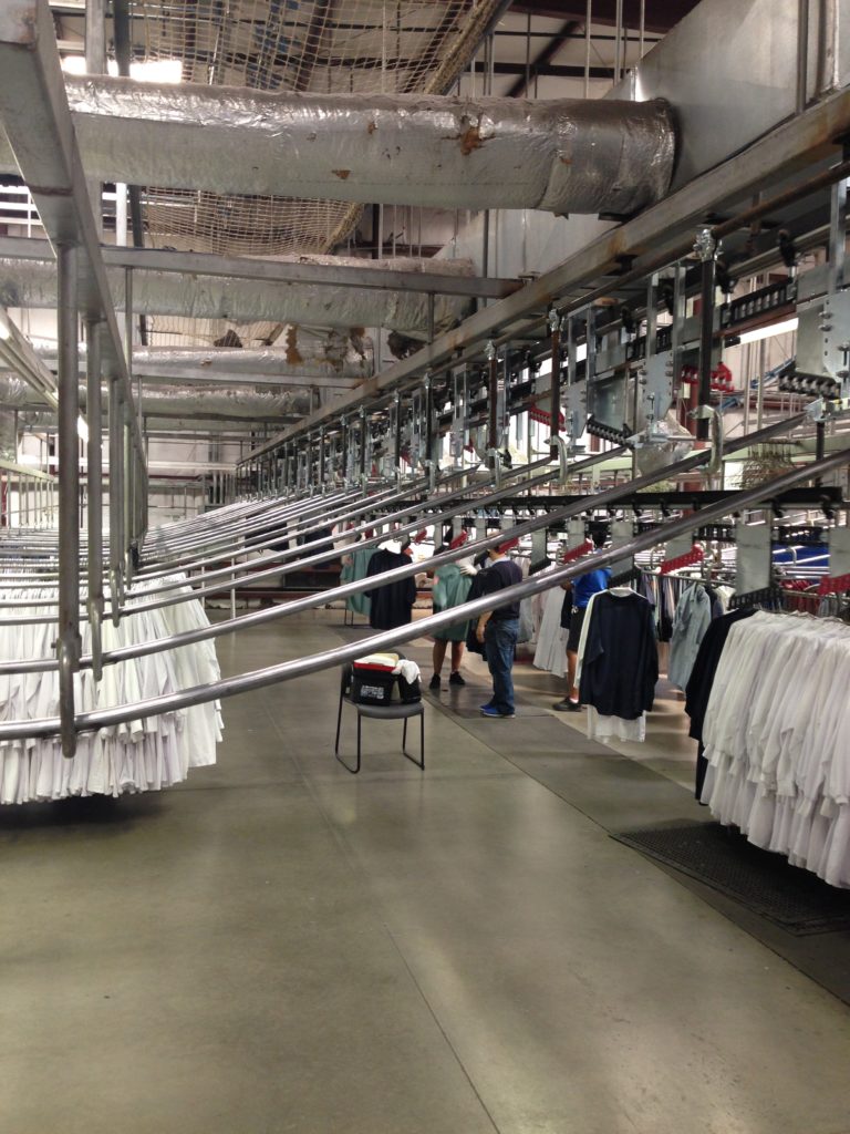 Railex System 3500 Sortation Conveyor for Garments on Hangers 1