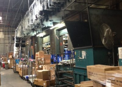 Railex System 773 Garment Storage Conveyors in Distribution Center