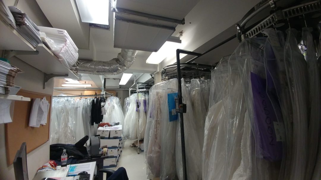 gown storage