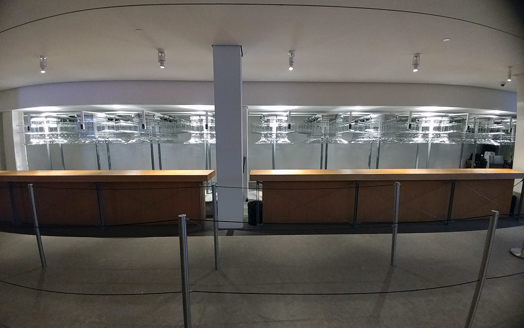 Railex 722 / 1112 Conveyors for Coat Check and Bag Check at Museum
