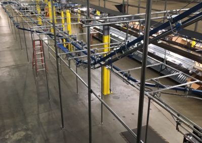 Railex System 200 Powered Trolley Rail with Mode Changer, Brake, Pneumatic Switches, Trolley Extractor, Multiple Full Line sensors, and Touch Screen Control System