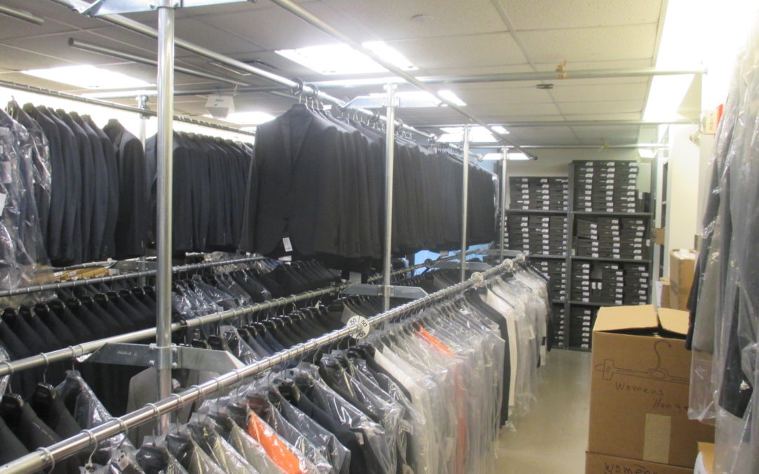 Railex System 200 Racking fits into tight retail stock rooms and maximizes your space