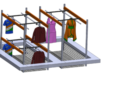 Railex System 200 Pick Module for Garments on Hangers