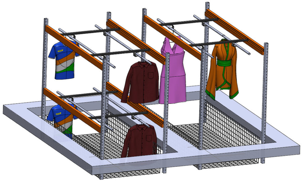 System 200 Slick Rail Storage Systems Railex Conveyor Corp.