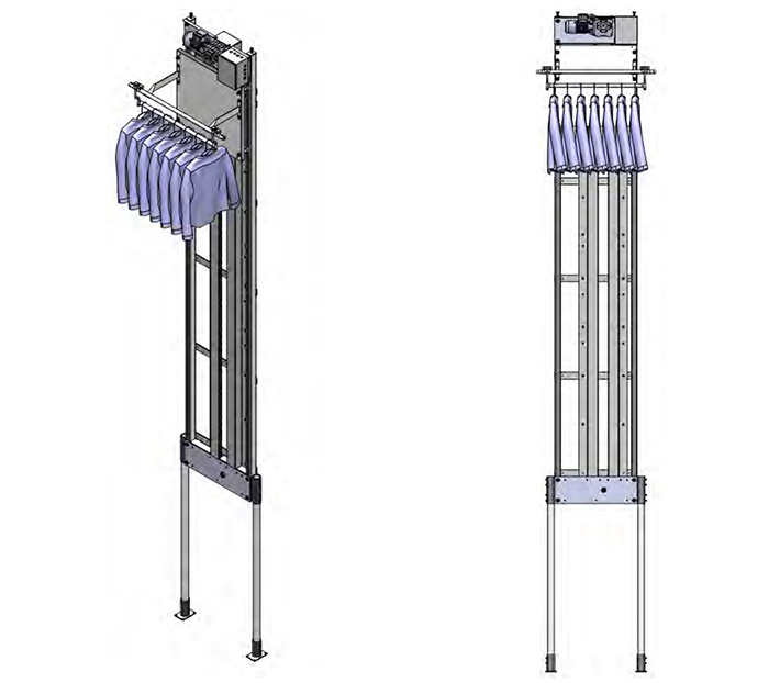 Railex System 570 Vertical Lift